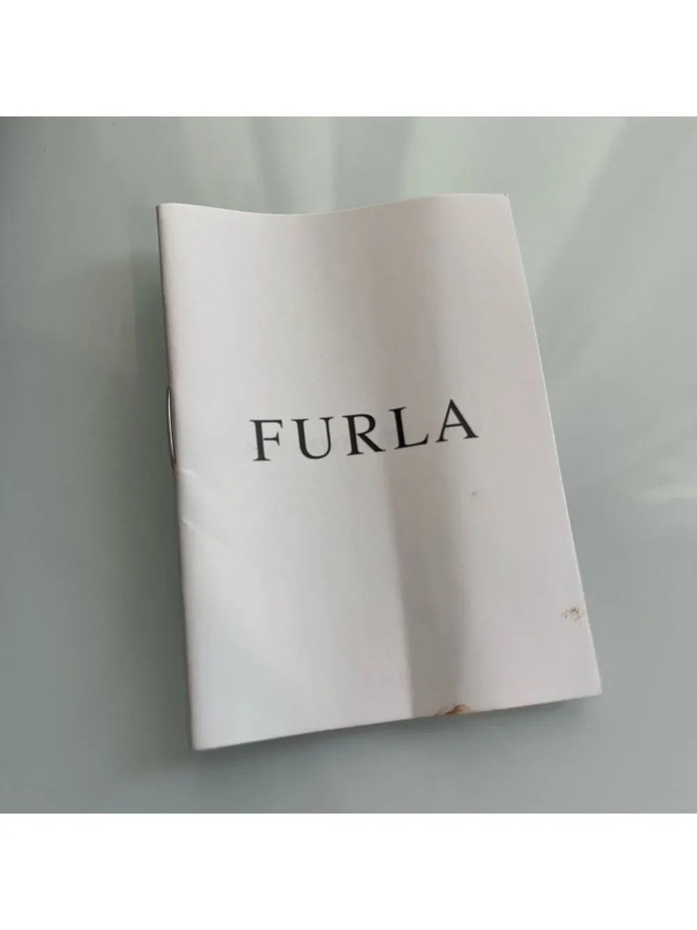 FURLA CAMEL COLORED PEBBLED LEATHER HANDBAG - Picture 14 of 16